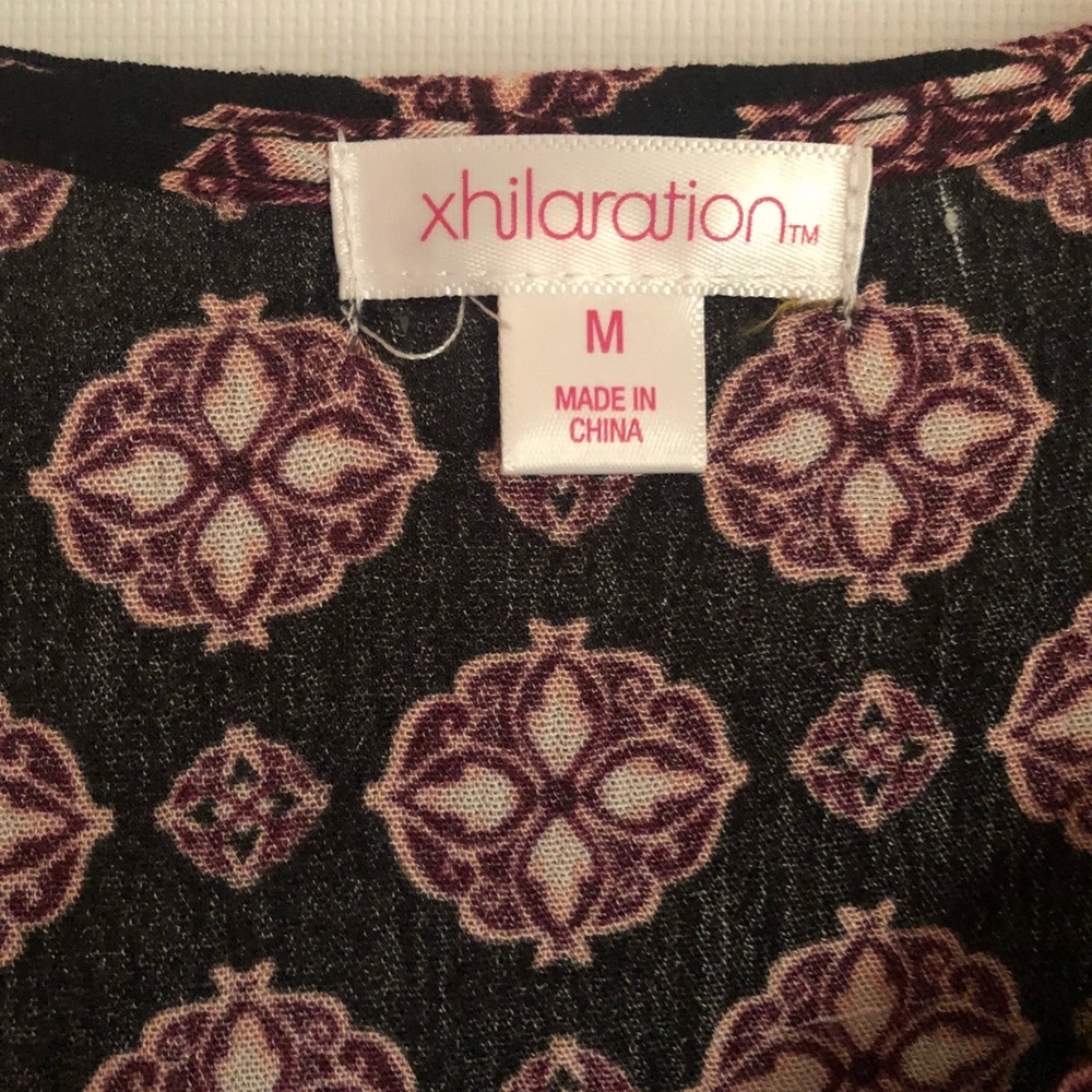 Pattern crop shirt - Picture 5 of 5
